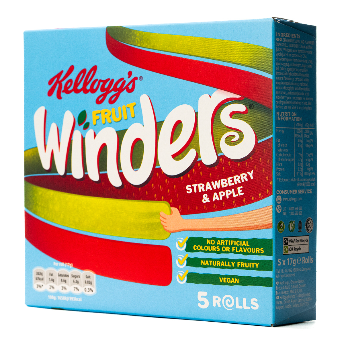 Kellogg's Strawberry & Apple Winders