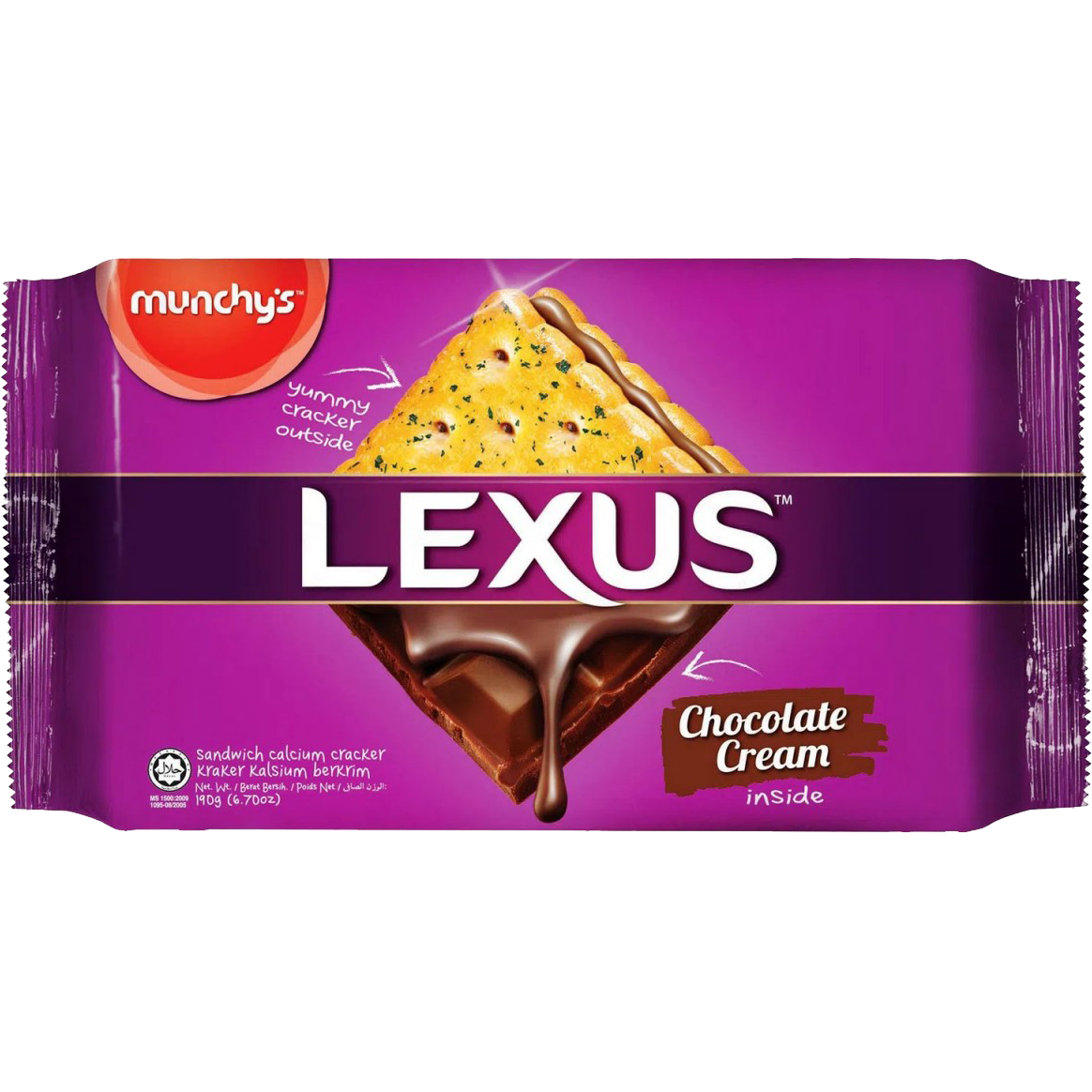 Munchy's Chocolate Cream Sandwich Crackers
