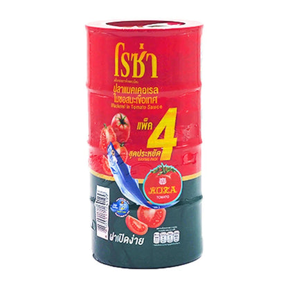 Roza Mackerel In Tomato 190g x4