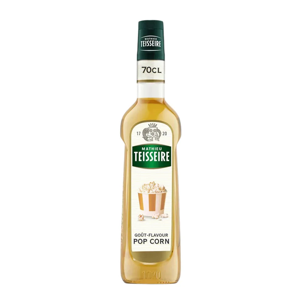 Mathieu Teisseire Pop Corn Syrup . Syrup For Coffee 700ml