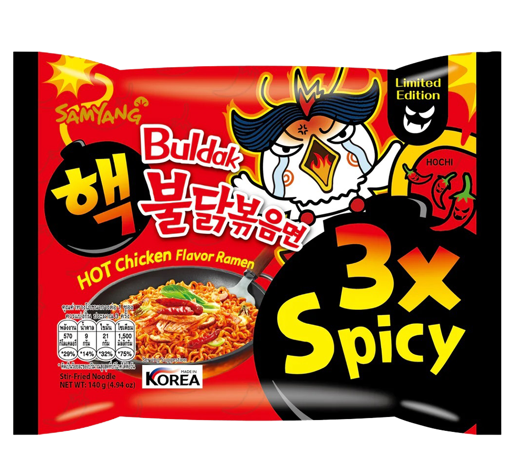 Samyang Buldak Hot Chicken 3x Spicy Ramen
