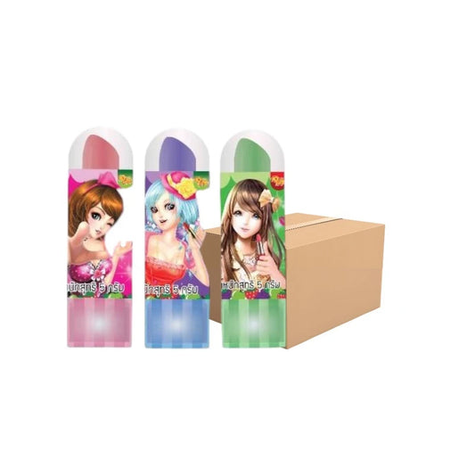PIPP Pip Lipstick Candy Strawberry Grape And Apple Flavors X 36
