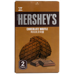 Hershey's Chocolate Waffle, a confectionery snack, showing a crispy waffle coated with rich Hershey's chocolate.