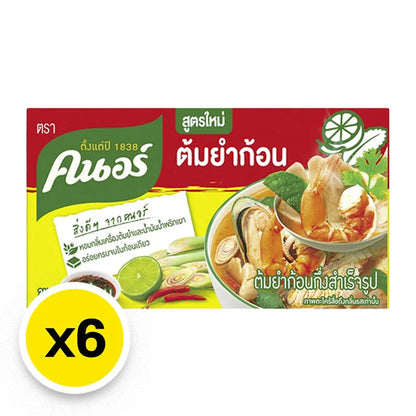 Knorr Bouillon Cube TOM YUM 72g x6