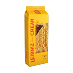 Bahlsen Leibniz Biscuits Cream Choco, chocolate-filled confectionery snacks with creamy filling and crispy biscuit texture.