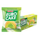 EURO Pandan Cake 17g snack, 12-pack, featuring green pandan-flavored sponge cake with a soft, moist texture and pandan aroma.