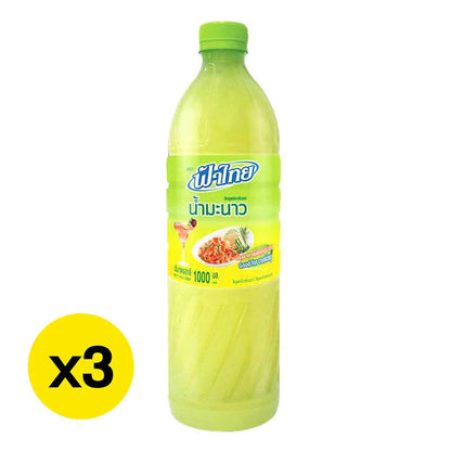 Fathai Lime Juice 1L x3