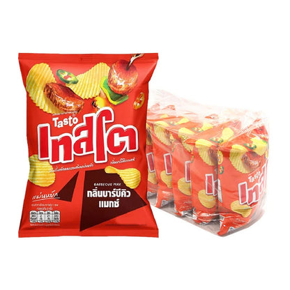 TASTO Potato Rock Chips BBQ Max 42g x6