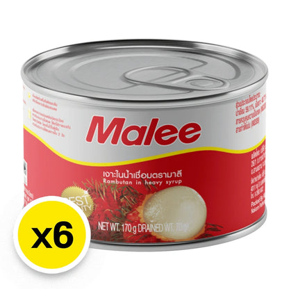 Malee Rambutan In Syrup 6 Oz x6