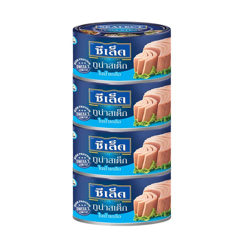 SEALECT Tuna Steak In Brine 165g x4