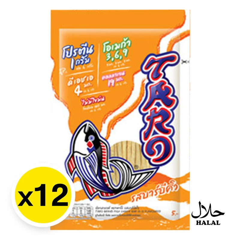 Taro Fish Snack BBQ 5g x12