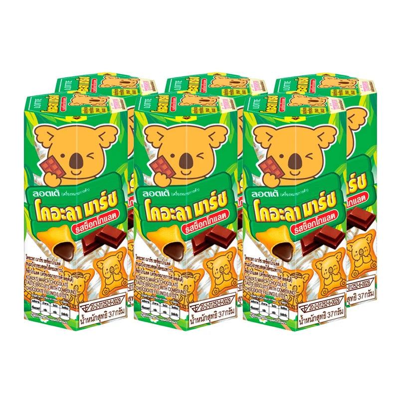Koalas March Biscuits With Chocolate Filling 37g x6