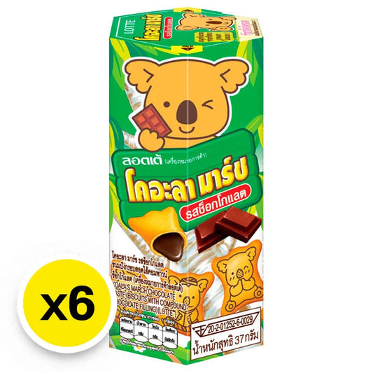 Koalas March Biscuits With Chocolate Filling 37g x6
