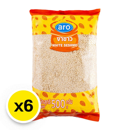 ARO White Sesame 500g x6