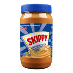Skippy Chunky Peanut Butter 1kg jar, creamy peanut spread in a plastic jar, ideal for sandwiches and snacks.