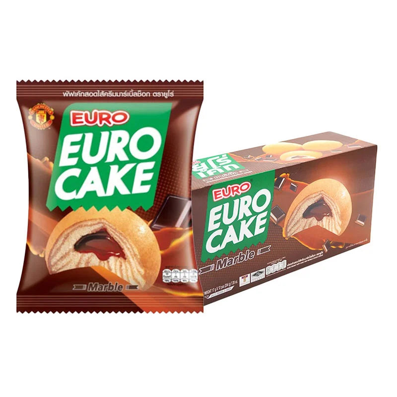 EURO Chocolate Marble Cake 12 Pcs 17g