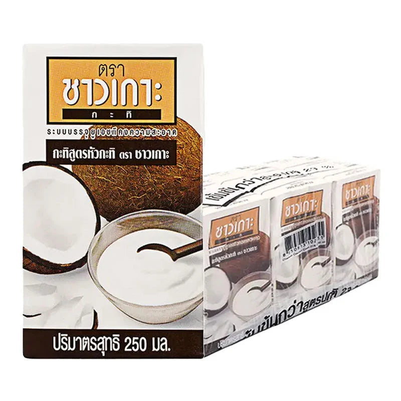 Chaokoh Coconut Cream 250ml x6