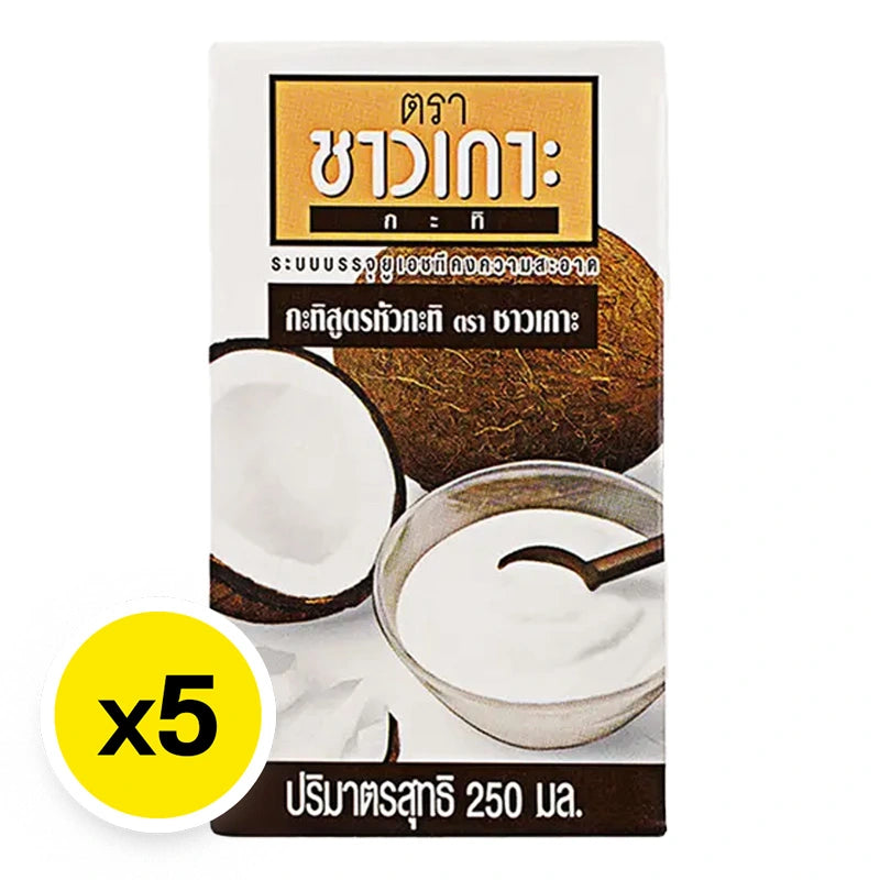 Chaokoh Coconut Cream 250ml x6