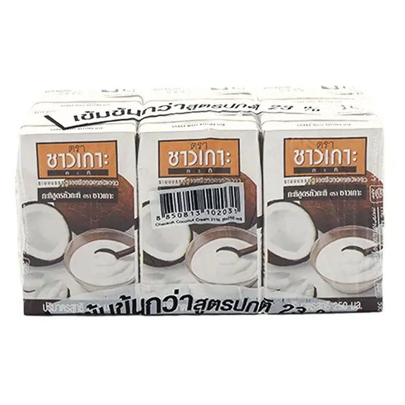 Chaokoh Coconut Cream 250ml x6