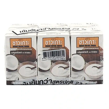 Chaokoh Coconut Cream 250ml x6