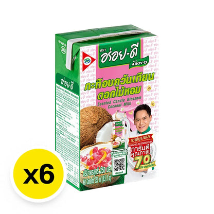 Aroy-d Coconut Fragrant 250ml x6