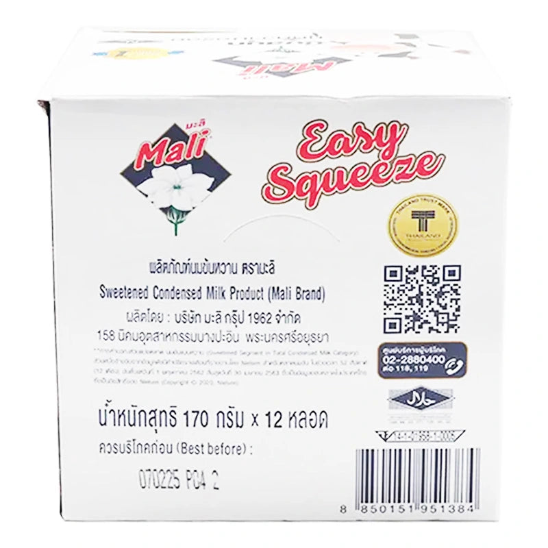 Mali Sweetened Condensed Milk Easy Squeeze 170g x12