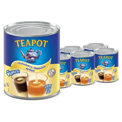 TEAPOT Sweetened Condensed Milk 380g x6