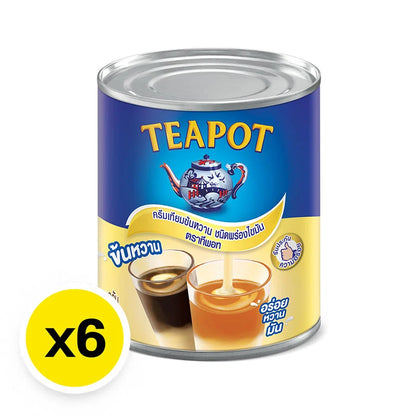 Teapot Sweetened Condensed Milk 380g x6