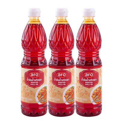 ARO Fried Curry Paste Oil 720ml x3