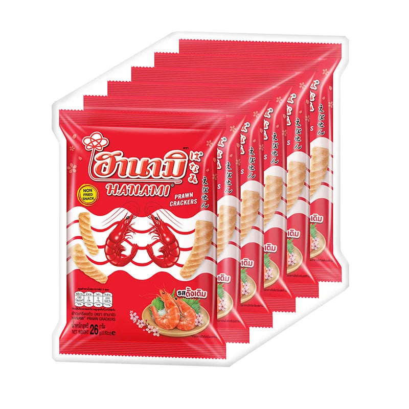 Hanami Prawn Cracker 26g x6