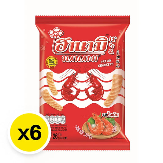 Hanami Prawn Cracker 26g x6
