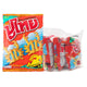 PU THAI crispy snack squid flavor in 55g packs, shown in three colorful bags with a crunchy texture and squid design.