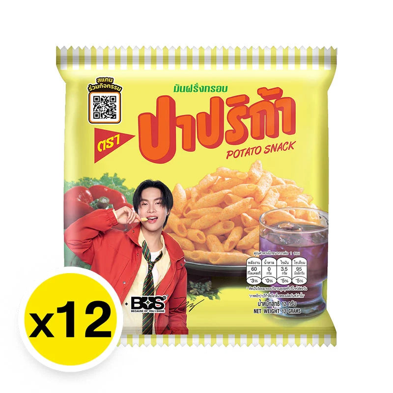 Paprika Potato Extruded Snack 12g x12