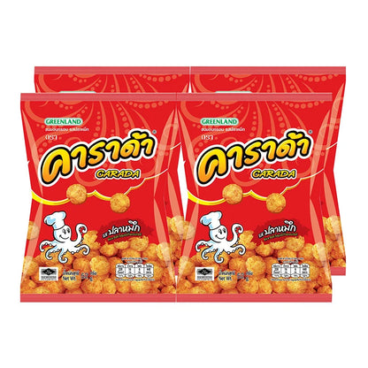 CARADA Crispy Snack Squid Flavor 52g x4
