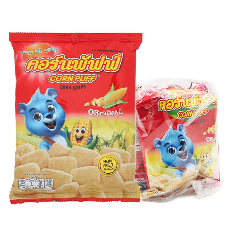 CORNPUFF Corn Chips Original 65g x4