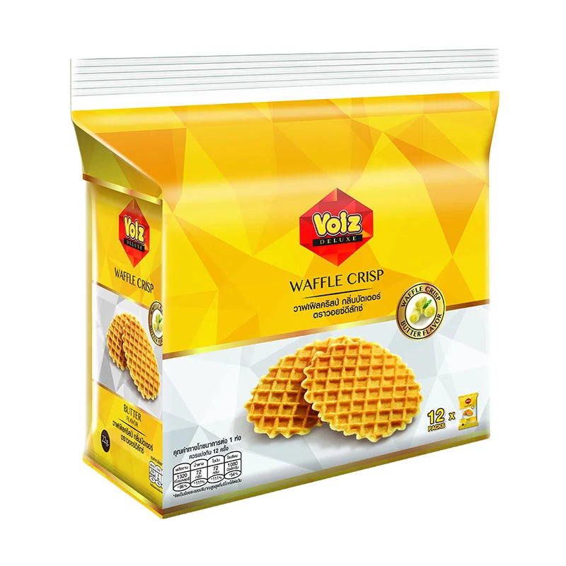 Voiz Waffle Crisp Butter 22g x12