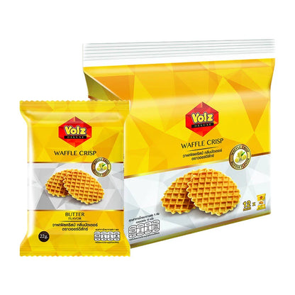 VOIZ Waffle Crisp Butter 22g x12