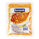 SAVEPAK Fried Garlic 500g jar with golden-brown crispy garlic pieces on a white background.