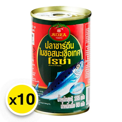 Roza Sardines In Tomato Sauce 155g x10