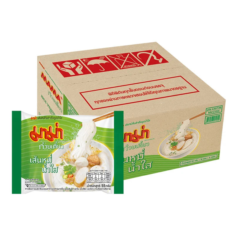 MAMA White Noodle 55g x30