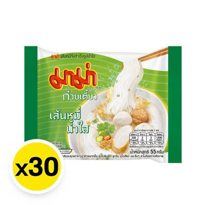 Mama White Noodle 55g x30