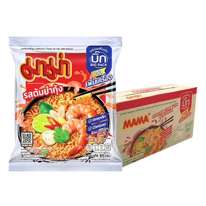 MAMA Big Pack Instant Noodle Shrimp Tom Yum 95g x24