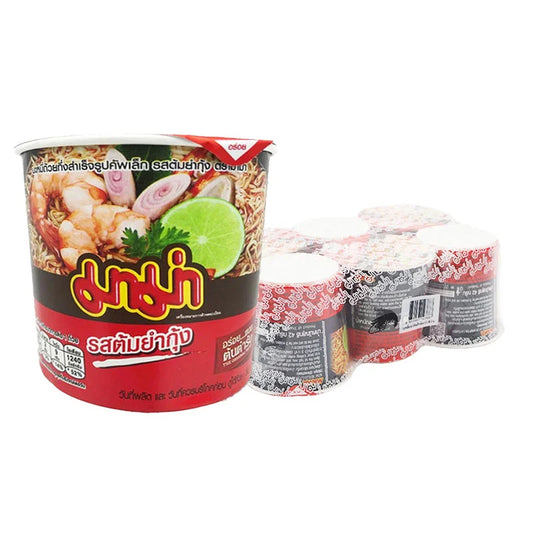 MAMA Cup Instant Noodle Tomyum Kung 42g x6