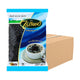 RAITIP Black Beans 500g package, fresh and whole, arranged in a clear container ready for cooking or storage.