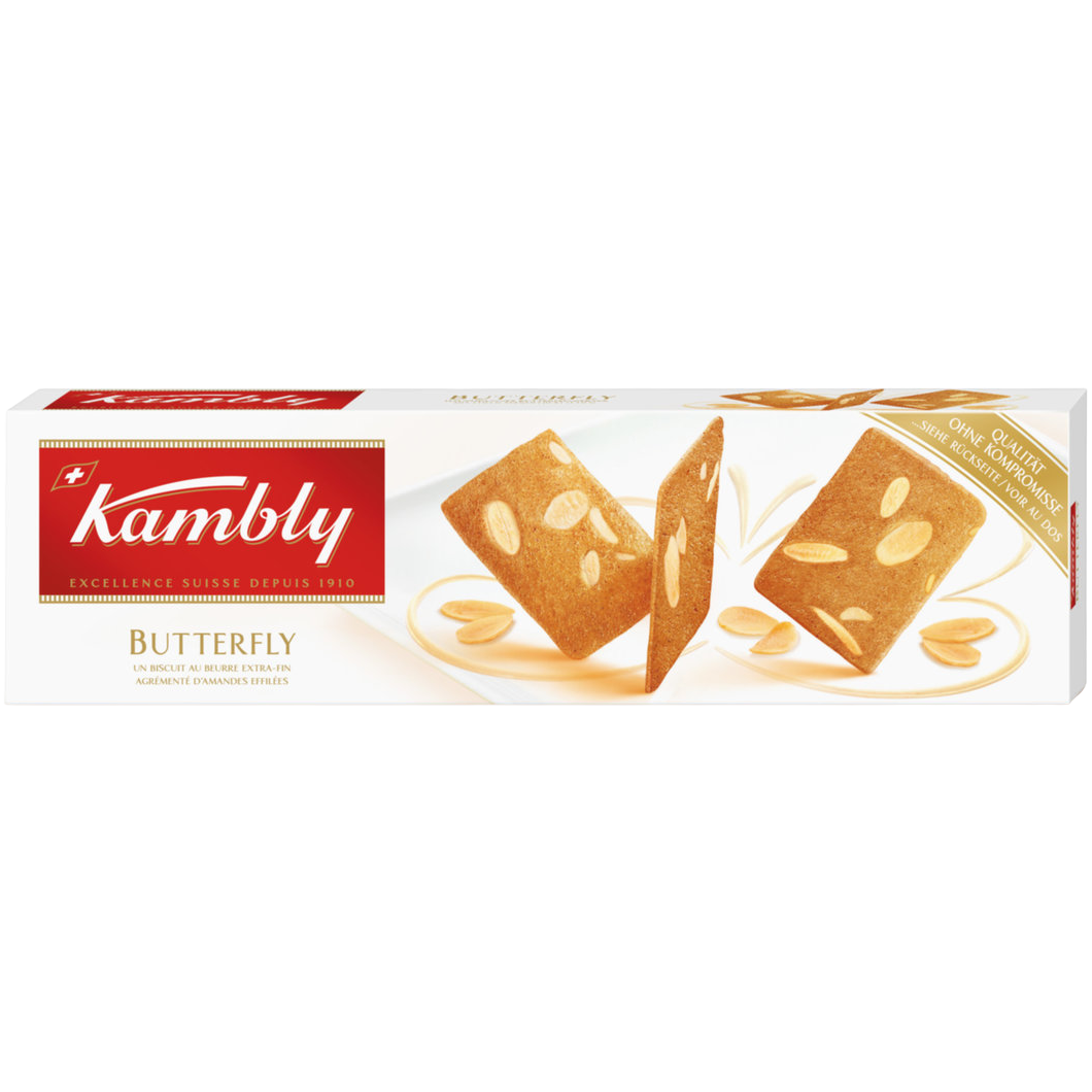 Kambly Butterfly Almond Biscuit