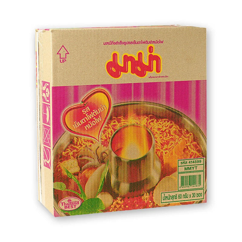 Mama Instant Noodles Yentafo Tom Yum Mohfai 60g x30
