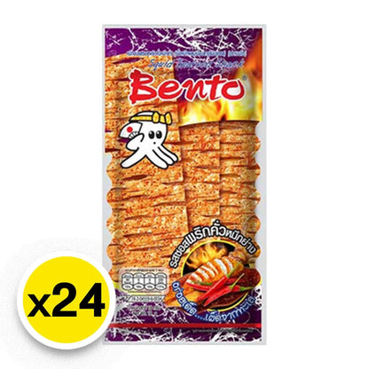 Bento Squid Seafood Snack Chilli Sauce Grill 4g x24