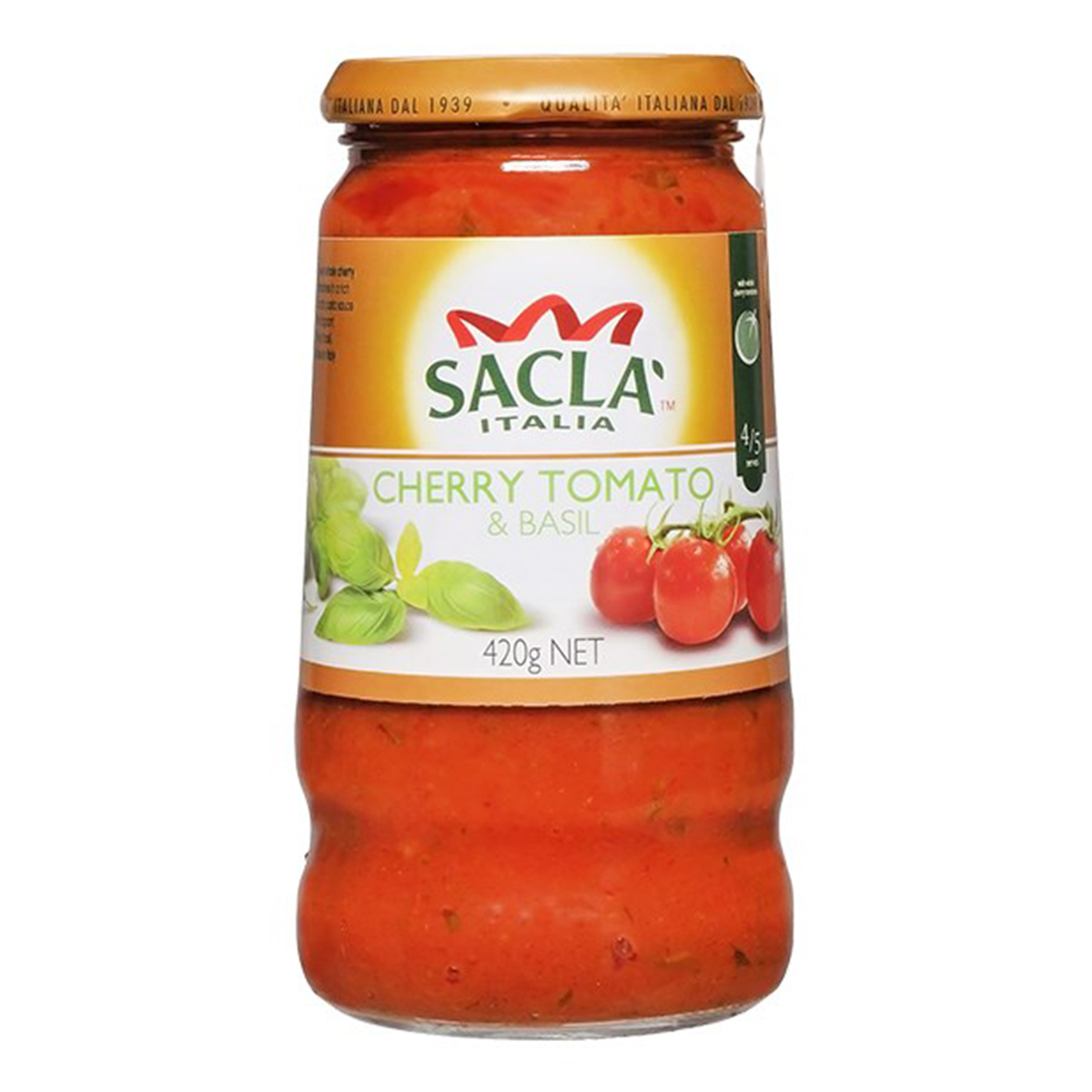 Sacla Cherry Tomato & Basil Sauce