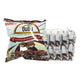 SEMON Chocolate Cereal Filled with Cream, 17g snack bar, showing chocolate coating and creamy filling inside.
