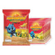 CORNPUFF Original Corn Chips 16g pack, showing crispy golden corn chips in a transparent bag.